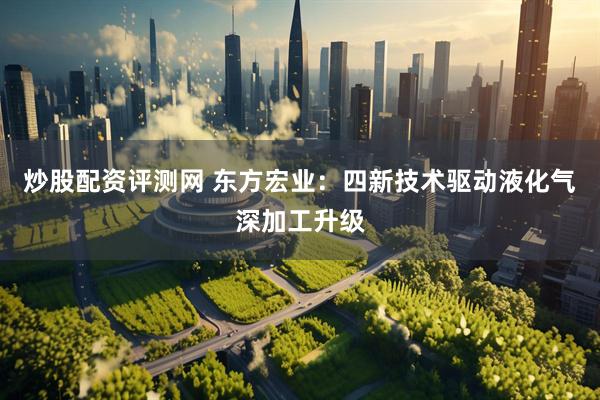 炒股配资评测网 东方宏业：四新技术驱动液化气深加工升级